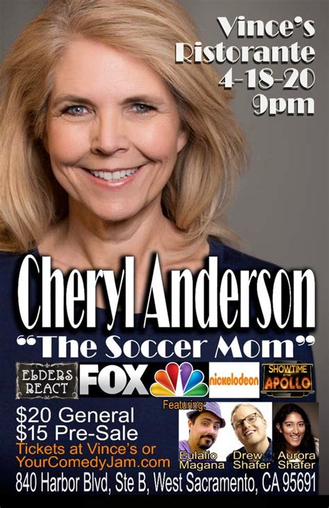 Apr 18 Cheryl The Soccer Mom Anderson At Vinces Ristorante