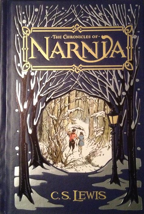 Chronicles Of Narnia In A Single Leatherbound Illustrated Volume A