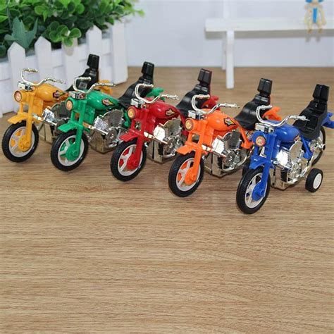 New 1 Pcs Creative Children Mini Cute Plastic Motorcycle Toy Model