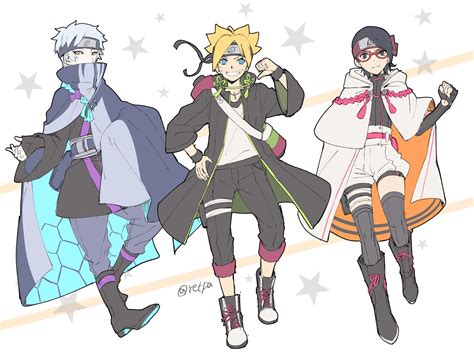 I mean their parents were on the same team… and it seems like they were close when they were younger. Team.Konohamaru.full.2157828.jpg (3704×2796) | Karakter ...