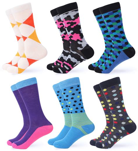 They're engineered to feel as cushiony as your. Gallery Seven - Gallery Seven Mens Dress Socks Funky ...