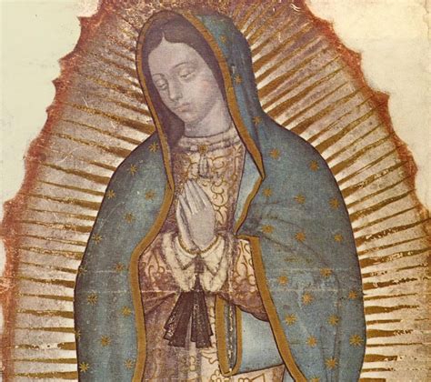 This image is based on a series of five supposed appearances of the virgin mary. Our Lady of Guadalupe - Mustard Seed Recording
