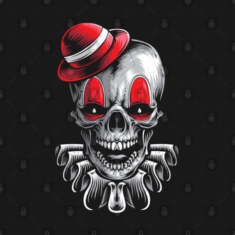 Skull Clown Skull Clown T Shirt Teepublic