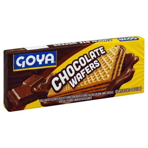 Goya Chocolate Wafers 494 Oz