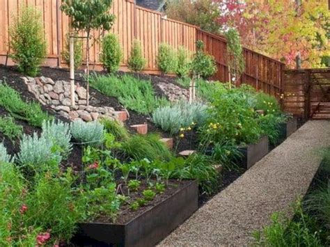 Pictures Of Sloped Backyard Landscaping Ideas Image To U