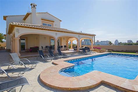 Holiday Home Calpe Costa Blanca Villa Spain For Rent Almendros