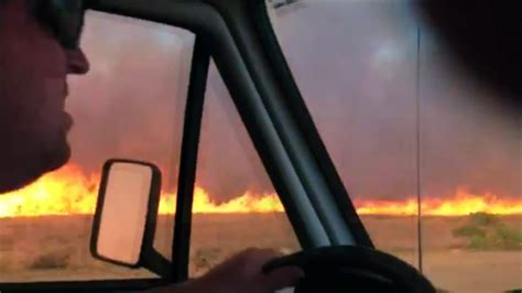 Father Saves Family From Raging Wildfire Weather Gone Viral Youtube