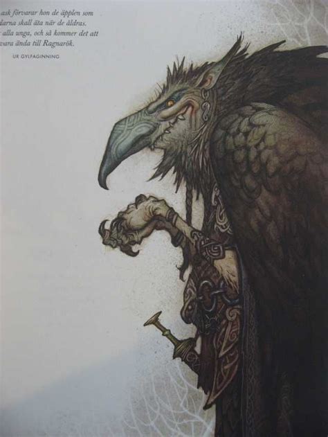 Norse Gods By Johan Egerkrans Norse Mythology Post Dark Fantasy Art