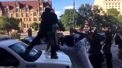 Protest In St Louis Over Ex Cop Acquittal Turns Violent 10 Officers