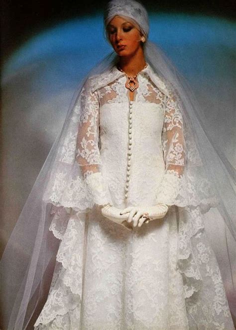 1960s dresses came in vivid colors of red, orange, yellow, blue, green, black, white, pink, and purple. BRIDE CHIC: BRIDAL FASHION OF THE 1960s-70s