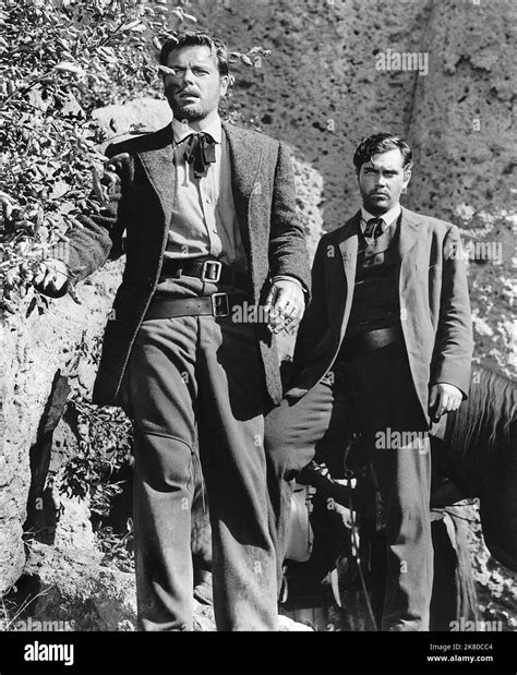 Robert Wagner And Jeffrey Hunter Film The True Story Of Jesse James The
