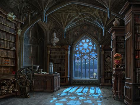 Artstation Library Background And Miniscenes For Curse At Twilight