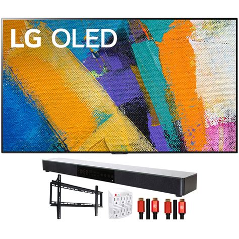 Lg Oled77gxpua 77 Gx 4k Smart Oled Tv With Ai Thinq 2020 Model With Deco Gear Home Theater
