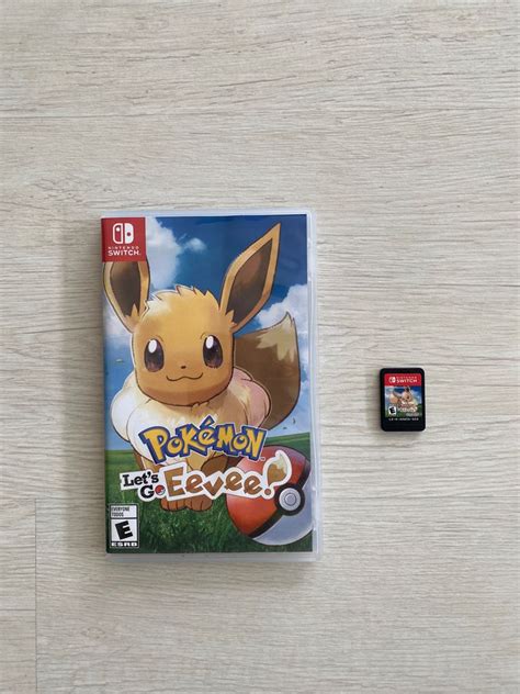 Pokemon Lets Go Eevee Switch Video Gaming Video Games Nintendo On