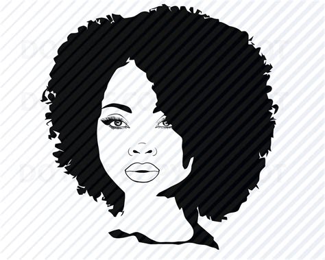 Digital Art And Collectibles Black Female Digital Clipart Black Clip Art