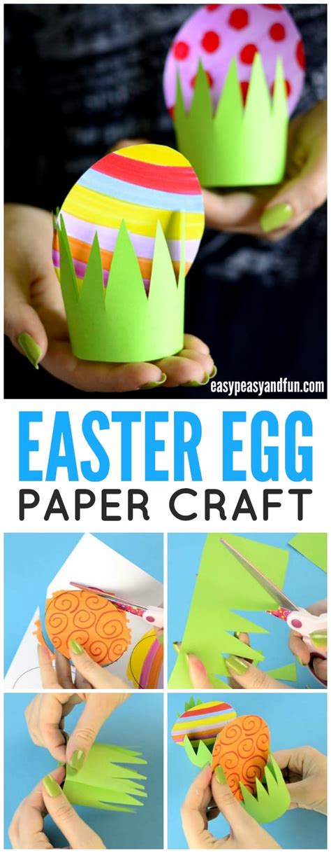 Paper Easter Egg Craft Idea Easy Peasy And Fun