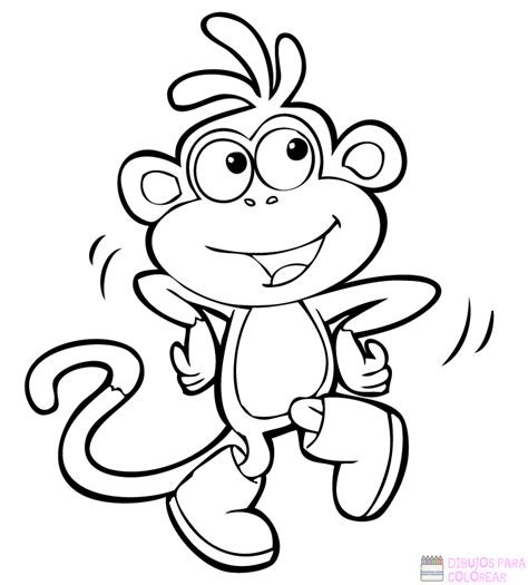 磊【2750】los Mejores Dibujos De Monos Para Colorear ⚡️ Dibujos Para