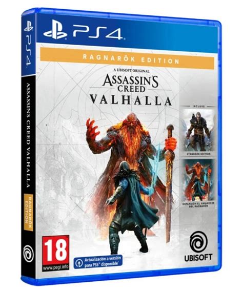 Assassins Creed Valhalla Ragnarok Edition Ps Catalogo Mega Mania A