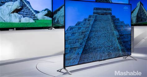 Sony Shows Off Super Thin Floating 4k Tv