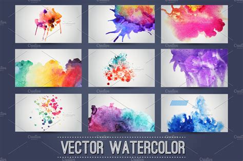 40 Colorful Grunge Textures Illustrator Graphics ~ Creative Market