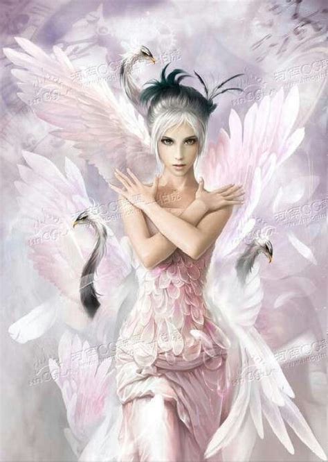 Beautiful Swan Fairy Beautiful Fairies Fairy Art