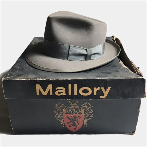 【目立った傷や汚れなし】nos 50s Mallory 58cm Aristocrat マロリー Usa Vintage Hat