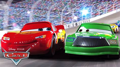 Lightning Mcqueen And Chick Hick S Rivalry Pixar Cars Youtube