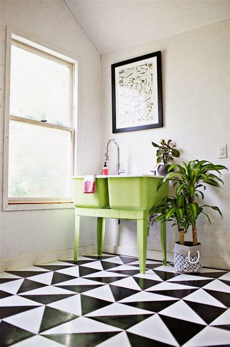 36 Black And White Vinyl Bathroom Floor Tiles Ideas And