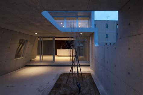 A Minimalist House With A Sleek Concrete Structure