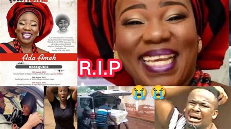 Tèars Flow As Ada Ameh Is Laid To Rest Full Burial Video Youtube
