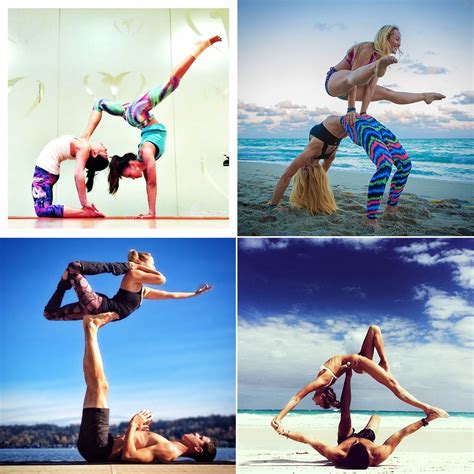 Partner Yoga Photos On Instagram Popsugar Fitness