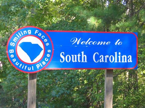 Usa Welcome Signs South Carolina South Carolina Welcome Sign