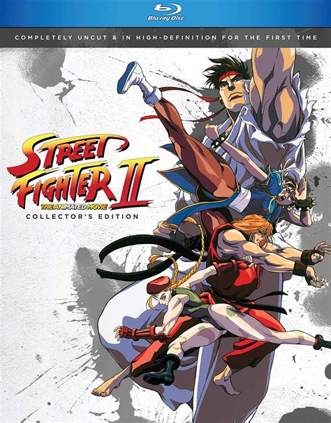 Street Fighter Ii The Animated Movie Blu Ray Blu Ray Amazon Com Br