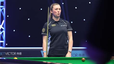 Snooker Shoot Out Rebecca Kenna Suffers Controversial Defeat To Simon Lichtenberg In St