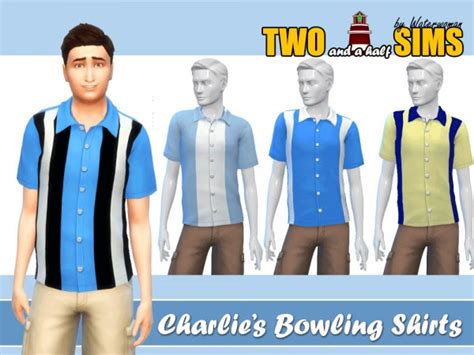 Akisima Sims Blog Two And A Half Men Shirts Sims 4 Downloads
