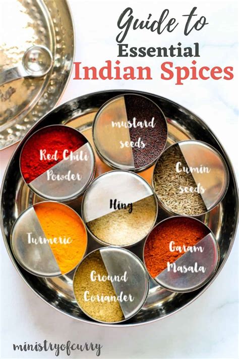 Essential Indian Spices A Complete Guide Ministry Of Curry