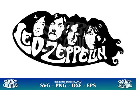Led Zeppelin Svg Gravectory