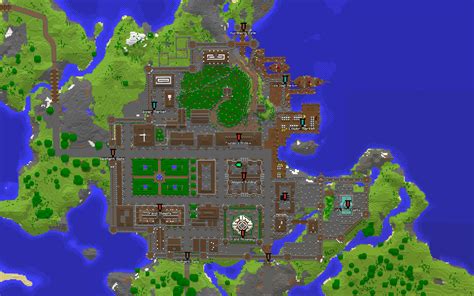 Ive Begun Detailing My Survival City Map With The New Banner Feature