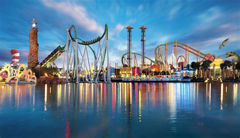 Universals Islands Of Adventure Theme Park In Florida，usa Fond Décran