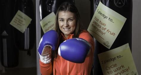 Katie Taylor In Campaign To Promote A Healthier Lifestyle