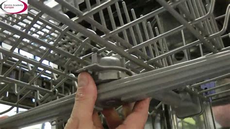 Lg Dishwasher How To Clean The Upper Spray Arm Youtube