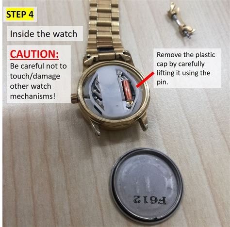 Detailed Replace Watch Battery At Home 12 Steps