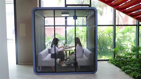 Cheap Price 4 Seat Office Pods Office Soundproof Private Phone Booth