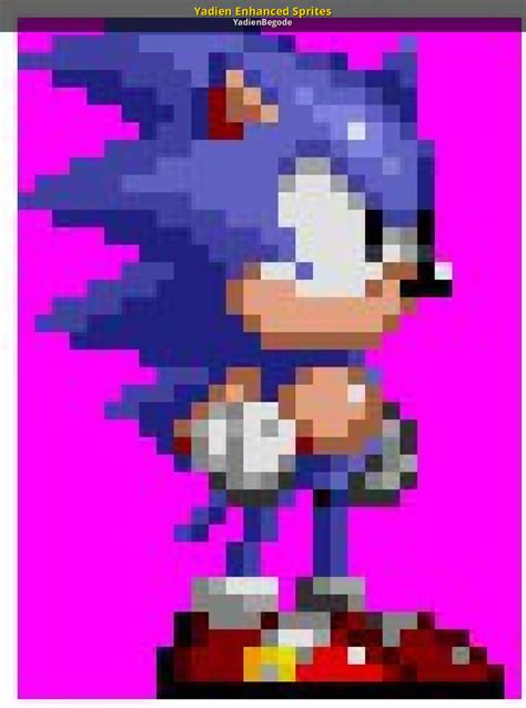 Yadien Enhanced Sprites Sonic The Hedgehog Forever Works In Progress