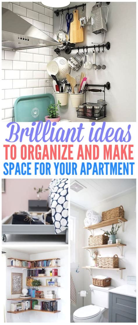 33 Brilliant Apartment Organization Ideas To Share Live Better Lifestyle