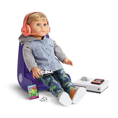 American Girl Xbox Gamer Set Chair And Console Onean Flickr