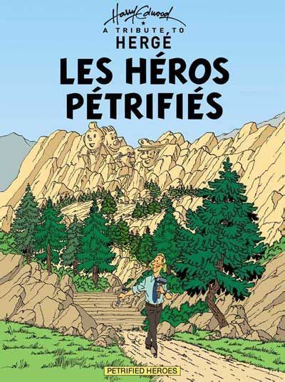 Les Aventures de Tintin Album Imaginaire Les Héros Pétrifiés Marcel