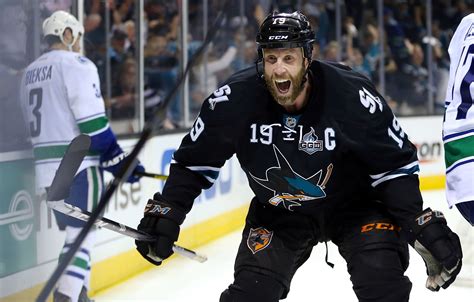 Joe Thornton Doesn't Let Sharks Lose Their Edge - The New York Times