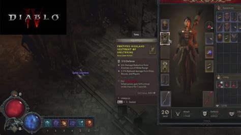 Diablo 4 New Gameplay Sorceress First Quest Complete And Start Next