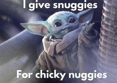 How Many Snuggies Can I Get For A 10 Piece Chicky Nuggie Rbabyyoda